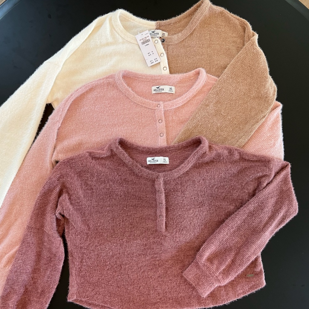 Hollister Xs sweater lot